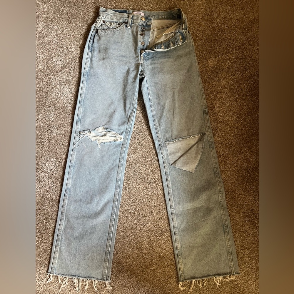 Re/Done Women’s Denim Jeans 90s high rise loose